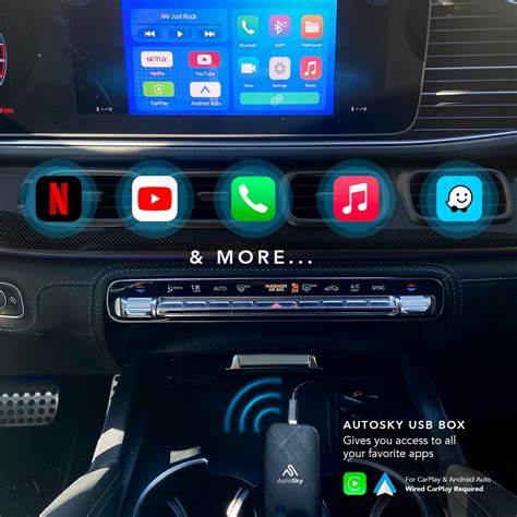 Auto sky CarPlay TV Adapter – Adapter which allows TV Sticks on your vehicle’s infotainment system