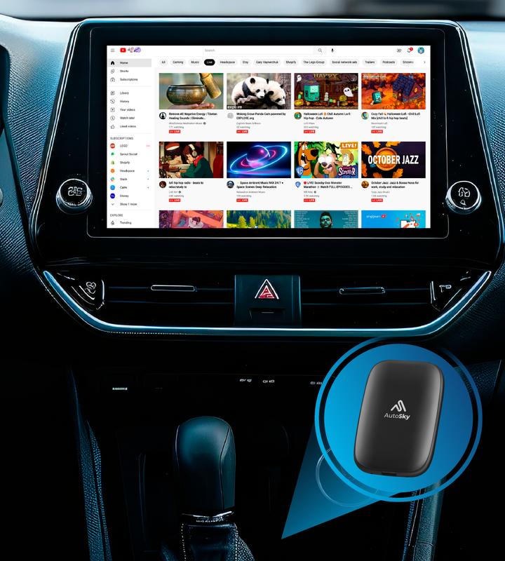 Auto Sky CarPlay light Box